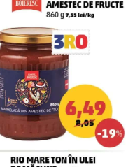 Hanul Boieresc Marmeladă din amestec de fructe 860 g