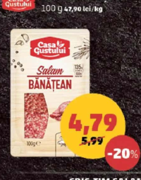 CASA GUSTULUI SALAM BĂNĂȚEAN 100 g