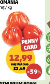 ROȘII INIMĂ DE BOU ROMÂNIA