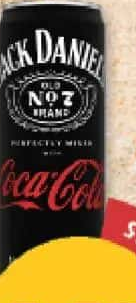 Jack Daniel's & Coca-Cola 5% alcool 330 ml