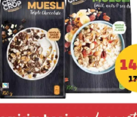 CRIP CROP MUESLI diverse sortimente, 750 g