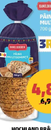 Hanul Boieresc Pâine Multisemințe 700 g