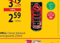 HELL Classic băutură energizantă 250ml