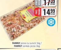 FAMILY pizza cu șuncă 1kg