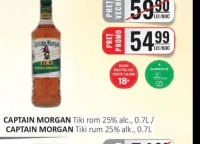 CAPTAIN MORGAN Tiki rom 25% alc., 0.7L
