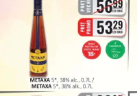 METAXA 5*, 38% alc., 0.7L