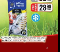 ALFREDO Premium macrou întreg cca. 1kg