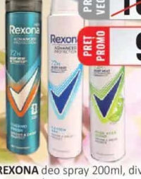REXONA deo spray 200ml