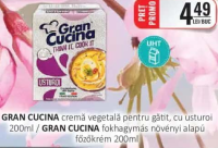 Gran Cucina cremă vegetală pentru gătit, cu usturoi 200ml
