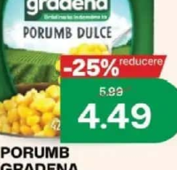 Gradena Porumb dulce 425ml