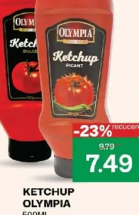 Olympia Ketchup dulce/iute 500ml