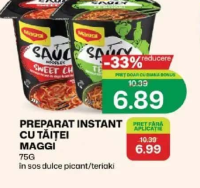 Maggi Preparat instant cu tăiței Saucy Sweet Chili / Teriyaki 75g
