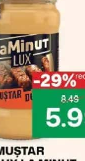 La Minut Muștar Lux dulce 300g