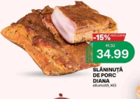 Diana Slăninuță de porc afumată KG