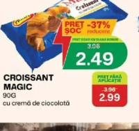 Magic Croissant 90g cu cremă de ciocolată