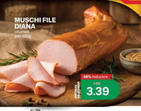 DIANA MUȘCHI FILE afumat per 100g