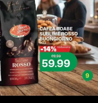 Buongiorno Sublime Rosso Cafea boabe 1kg