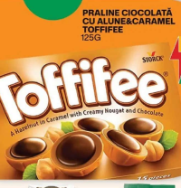 Storck Toffifee Praline ciocolată cu alune & caramel 125g