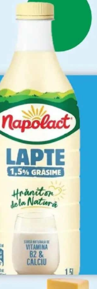 Napolact Lapte 1.5L 1.5% grăsime