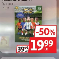 FIGURINĂ FOTBALIST ÎN CUTIE 7 CM