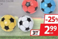 ONE TWO FUN MINGE FOTBAL DIVERSE CULORI 21 CM