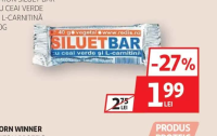 Redis Baton Siluet Bar cu Ceai Verde și L-Carnitină 40g