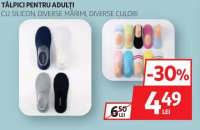 TĂLPICI PENTRU ADULȚI CU SILICON, DIVERSE MĂRIMI, DIVERSE CULORI