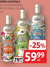 Coppa Cocktails Mai Tai / Margarita / Mojito / Pina-Colada 0.7L