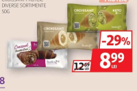 Feeling OK Croissant Proteic Diverse Sortimente 50g