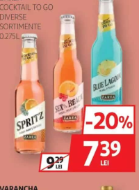 Zarea Cocktail To Go diverse sortimente 0.275L
