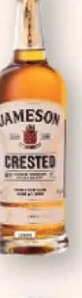 JAMESON CRESTED WHISK 40% ALCOOL 0.7L