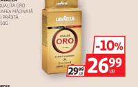 Lavazza Qualita Oro Cafea Măcinată și Prăjită 250g