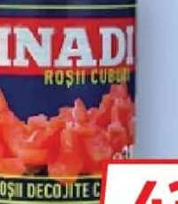 Dinadi Roșii Cuburi 380g