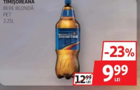 Timișoreana Bere Blondă PET 2.25L