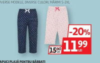 PANTALONI 3/4 DE CASĂ PENTRU FEMEI DIVERSE MODELE, DIVERSE CULORI, MĂRIMI S-2XL