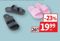 PAPUCI PLAJĂ PENTRU FEMEI DIVERSE MODELE, DIVERSE CULORI, MĂRIMI 37-40