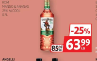 CAPTAIN MORGAN ROM MANGO & ANANAS 0.7L