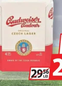 BUDWEISER BERE BLONDĂ 4X0.5L