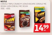 Nestle Cereale Triple Crunchy Lion/Chocapic Cereale Mic Dejun / Lion Cereale Mic Dejun 350g - 450g