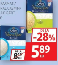 Riso Scotti Orez Basmati/ Integral/ Jasmin/ Ușor de Gătit 2x125g