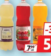 BIBORȚENI BĂUTURĂ CARBOGAZOASĂ DIVERSE SORTIMENTE 2L