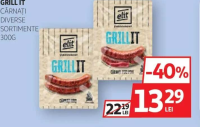 ELIT GRILL IT CÂRNAȚI DIVERSE SORTIMENTE 300G