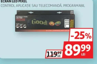ECRAN LED PIXEL CONTROL APLICAȚIE SAU TELECOMANDĂ PROGRAMABIL