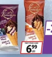 TRANSALPINA ÎNGHEȚATĂ WAFĂ AFINE ȘI MURE / CARAMEL 200ML