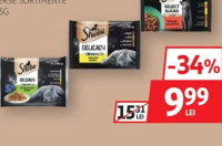 Sheba Hrană Umedă pentru Pisici Adulte Diverse Sortimente 4x85g