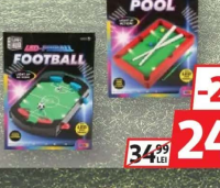 JOC FOTBAL / BILIARD CU LED