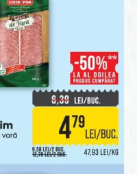Cris-Tim Salam de vară uscat 100g