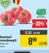 Gusturi românești Roșii roz, cal. II