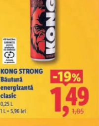 Kong Strong Băutură energizantă clasic 0,25 L