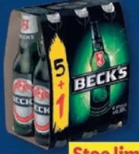 Beck's Bere blondă (5+1) x 0,33 L